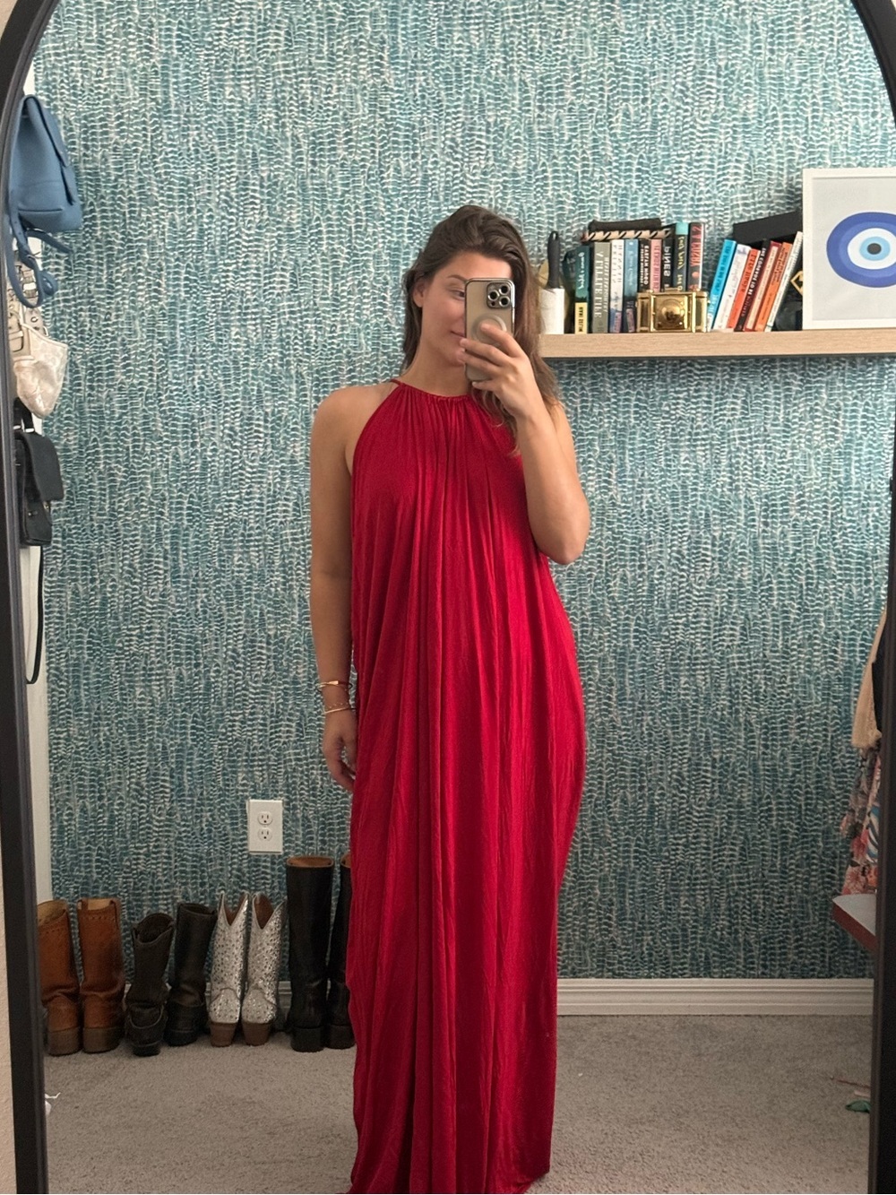 Ronny Kobo Lucas Maxi Dress
